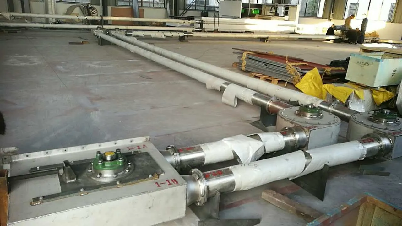 Трубчатый цепной конвейер с тросовым приводом (7)